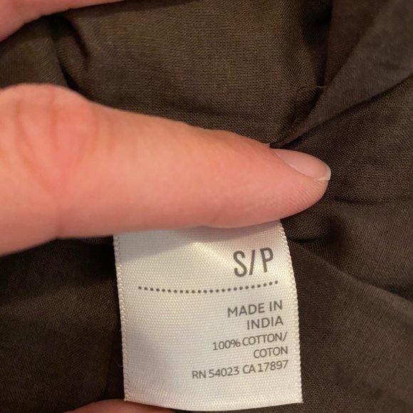 Old Navy Cotton Knee length Brown Skirt - Picture 3 of 3